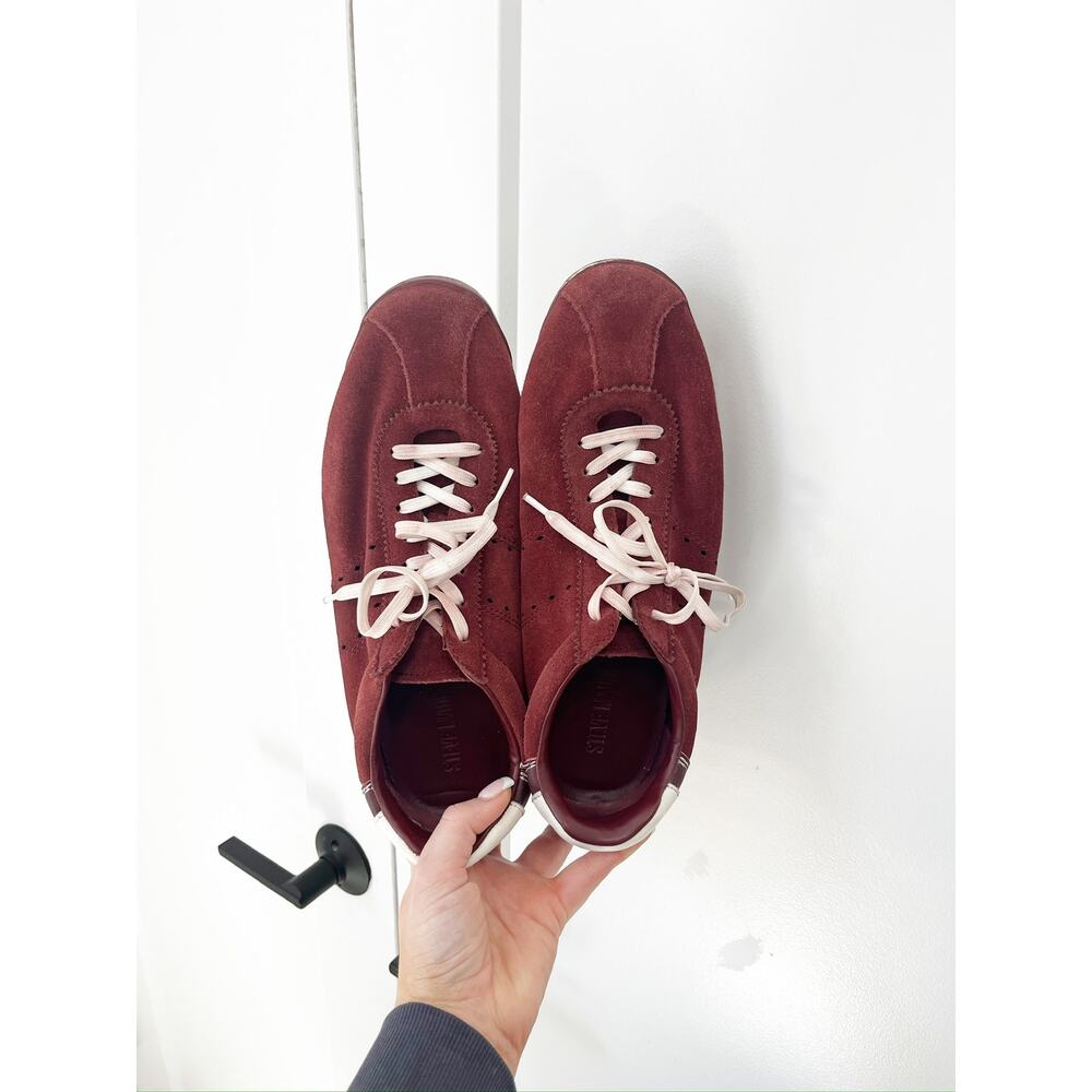 Steve Madden Mirage Maroon Red Sneakers Size 10